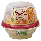 Sabra Classic Hummus with Pretzel, 4.56 Ounce -- 12 per case.