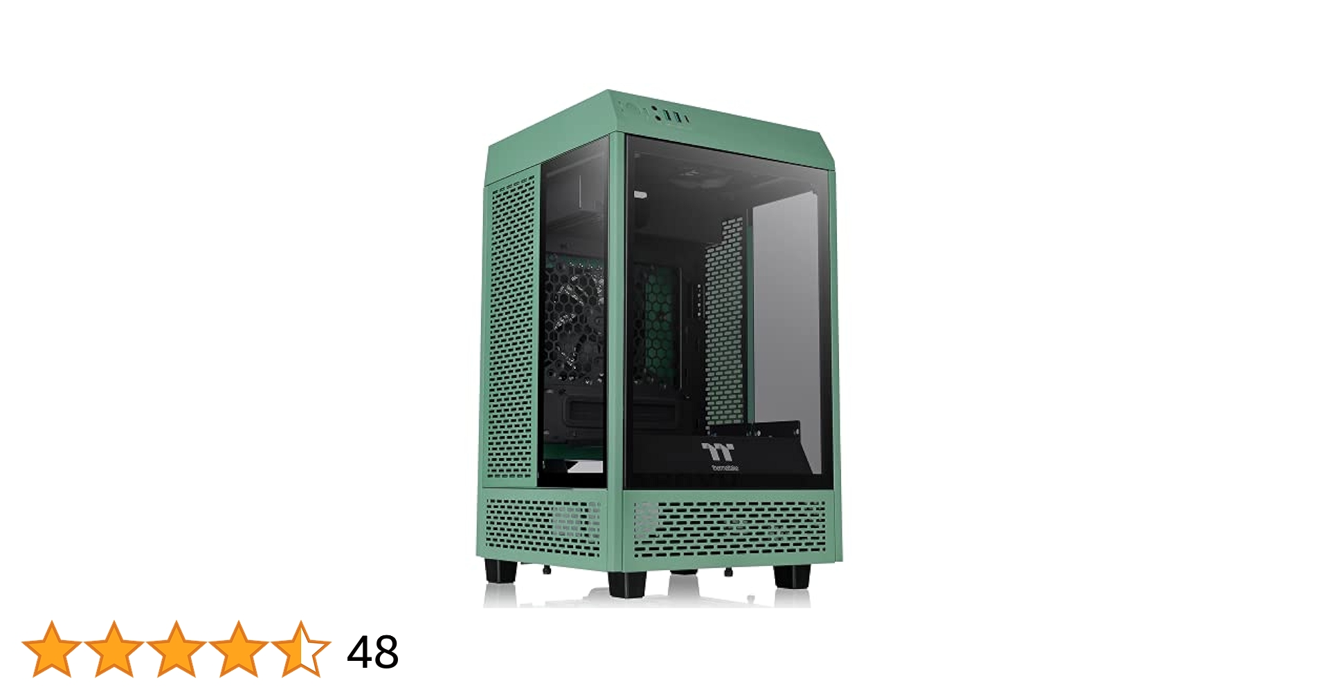 PCケース(自作PC用) Thermaltake The Tower 100 Racing Green The Tower 100 Mini Chassis – Thermaltake USA