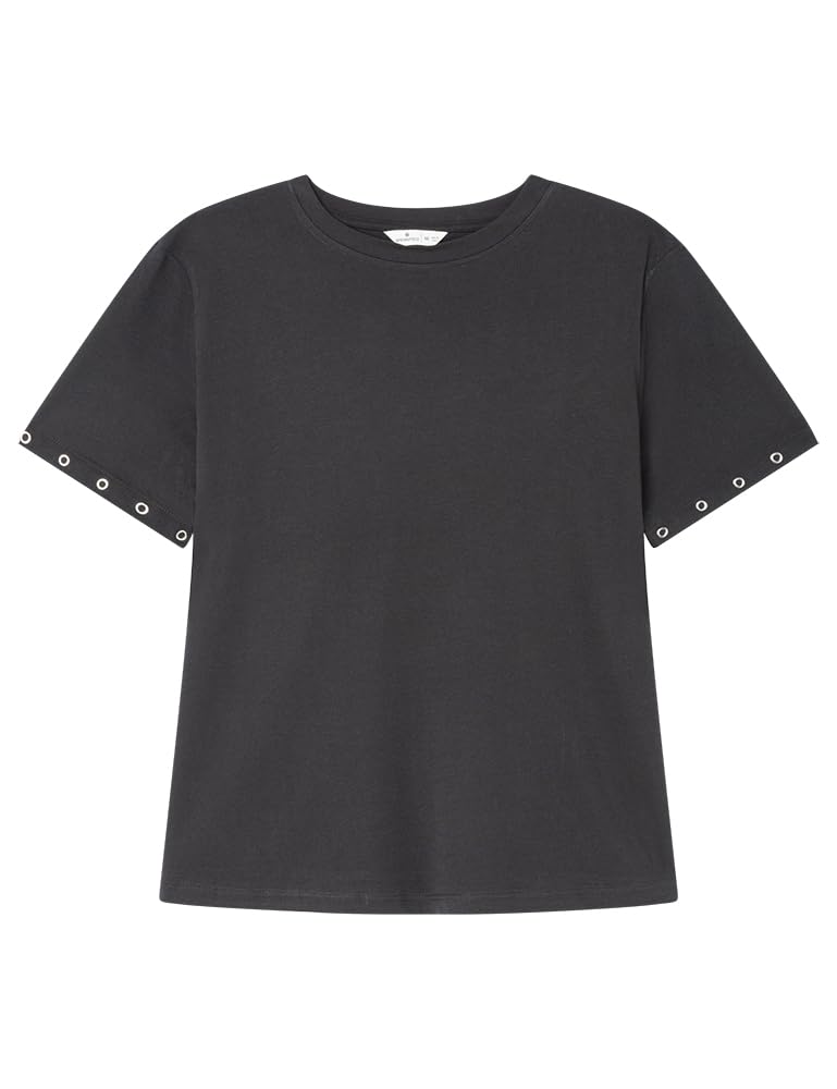 SPRINGFIELD Women's T-Shirt, Black Standard, M