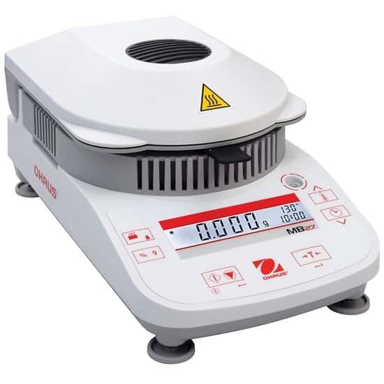 Ohaus MB27 Moisture Determination Balance, 90 g X 1 mg