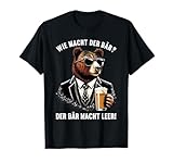 Lustige Bären Biertrinker Party Fans und Feiernde