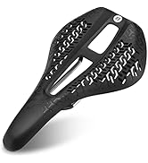 ROCKBROS Road Bike Saddles MTB Bike Seat Cushion Bike Saddle Hollow Design Ultra Breathable Bicyc...