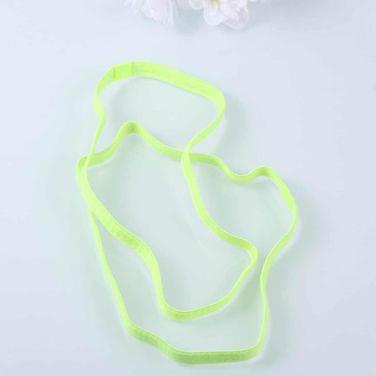 Healifty 27 Pezzi Fasce Per Yoga Fodere Per Uomo Accessori Per Uomo Fasce Elastiche Corsa Per Donna Non Elastiche Copricapo A Forcina Verde Calcio
