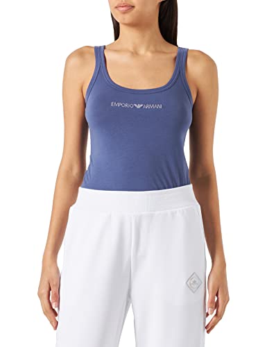 Débardeur femme coton basique Emporio Armani gilet sans manche été