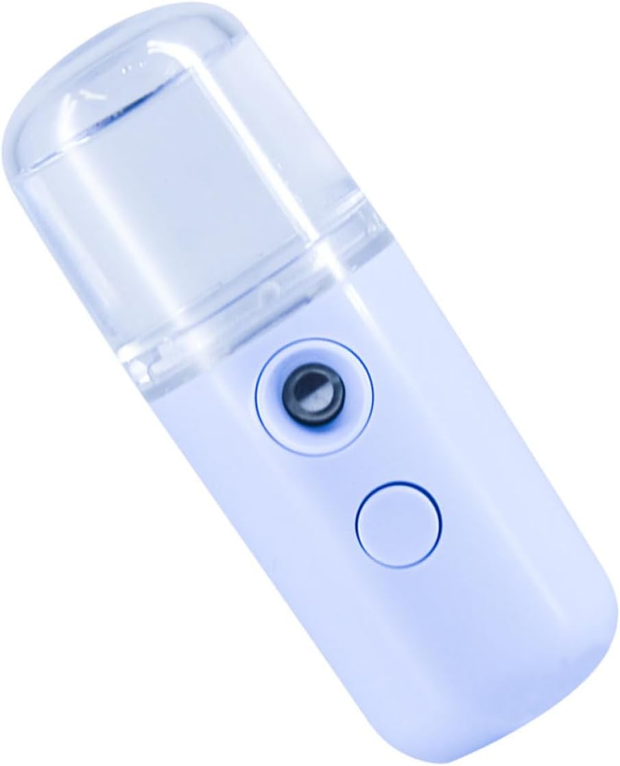 Portable USB Rechargeable Facial Steamer Large Mist Sprayer for Deep Hydration and Makeup-Friendly Skin Care Lightweight Multi-Function Beauty Humidifier for Daily Use and Giving
