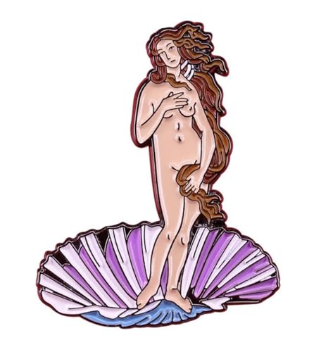 Birth of Venus Botticelli Enamel Pin