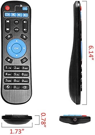 Remote control dimensions