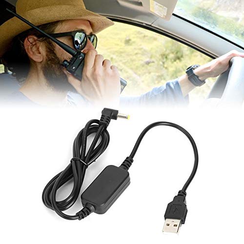 Dingln 1.2m / 3.9ft Portable USB-Ladekabel Fit for Yaesu VX-6R VX7R FT60R VX177 Walkie-Talkie-Radio