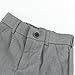 Boys School Uniform Pants Elastic Back Waistband Dress Performance Pants Straight Leg Fit for Kids(6-7 Years, Grey)