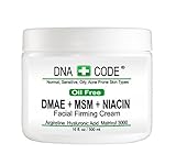 OIL FREE-DMAE+MSM+NIACIN Firming Cream, 100% Pure Hyaluronic Acid, Argireline, Matrixyl 3000