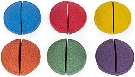 Kinetic Sand, Rainbow Mix Set with 3 Colours of Kinetic Sand (382g) and 6 Tools, for Kids Aged 3 and Up