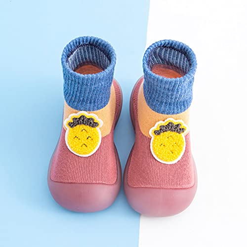 Baby Shoes,Infant Boys Girls Animal Cartoon Socks Shoes Fleece WarmThe Floor Socks Non Slip Prewalker Shoes2