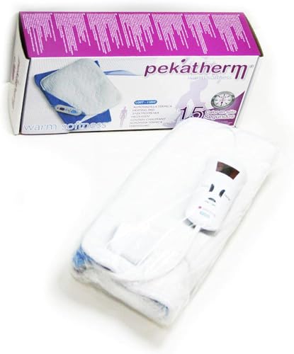 Almohadilla eléctrica Pekatherm U20T de 110W con funda de algodón 6