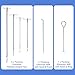 AIWFL 6pcs Packing Extractor Set Stainless Steel Packing Tool Set Flexible Packing Hook Sets
