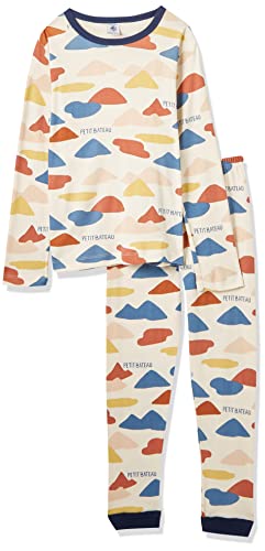 Petit Bateau Jungen A05E5 Pyjamaset, Avalanche/Multico, 4 ans