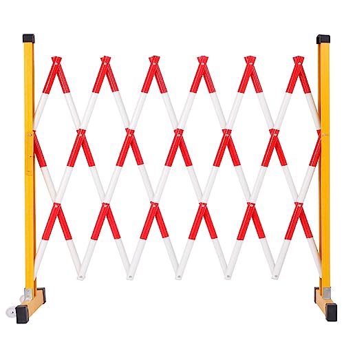 Barrière à ciseaux portable pliable pour interdire l'accès aux zones de danger