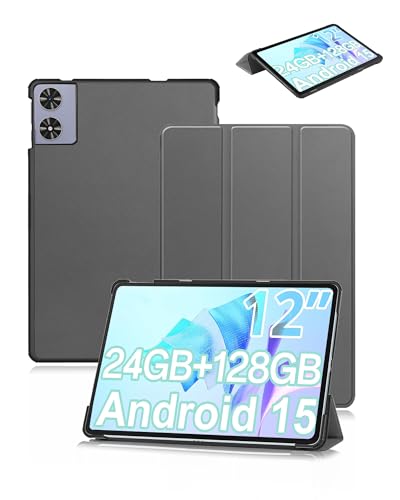 Coque SVITOO P12 12 pouces : protection intégrale grise et rigide pour tablette