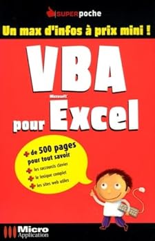 Paperback VBA pour Excel [French] Book