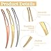 3PCS Dreadlock Tool, Interlocking Tool for Locs, Ymapinc Sisterlock Retighten Tools for Hair Care and Tightening, Hair Loc Tools Accessories, Silver, Gold, Rose Gold