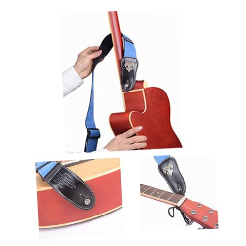 DIKACA Bretelles Arrière Armure Basse Sangle Brodé Sangle De Guitare Aglet Guitare Bandoulière Réglable Sangle De Guitare Tissé Sangle De Guitare Verrouillage Automatique Sangles De - Les Beatles, Paul McCartney, John Lennon, RIngo Starr, George Harrison DIKACA Bretelles Arrière Armure Basse Sangle Brodé Sangle De Guitare Aglet Guitare Bandoulière Réglable Sangle De Guitare Tissé Sangle De Guitare Verrouillage Automatique Sangles De – Image 3