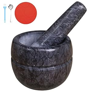 U-N Marmor Mörser und Stößel-Set