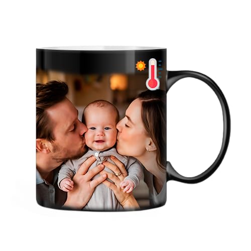 Taza Mágica Personalizada Taza Que Cambia De Color Con La Temperatura Taza Termica Personalizada Taza Mágica Para Cafe Personalizada Compra Solidaria Taza Original Para Regalar