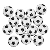 Alasum 16 Ersatzbälle Tischfußball 36mm Kleiner Kunstharz Tischfußballzubehör für Familienfeiern und Freizeit