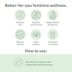 Good Clean Love Rebalance Intimate Feminine Wash, Water Based pH-Balanced & Moisturizing Cleanser with Organic Aloe Vera and Natural Ingredients, Reduces Vaginal Dryness & Odor, Cedarwood, 6 Oz - Image 2