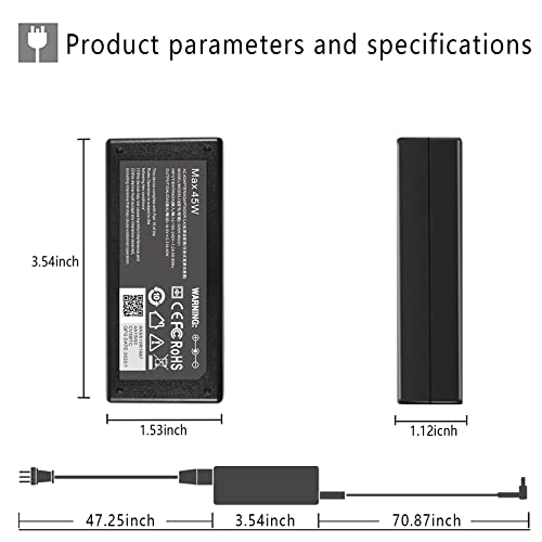 45W-195V-231A-for-HP-Laptop-Charger-Blue-Tip-HP-Pavilion-x360-11-13-15-Zbook-14u-G4-G5-15u-15-G3-15-f111dx-15-f211wm-15-f233wm-15-f278nr-15-r052nr-15-r132wm-with-Power-Cord
