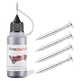 pinedash pro Pinewood Car Axles Kit-0.5oz Graphite Powder & 4pcs Derby Car Axles-Pinewood Speed Axles-Graphite Lubricant for Derby car Pine Derby Weights Wheels Axles Speed