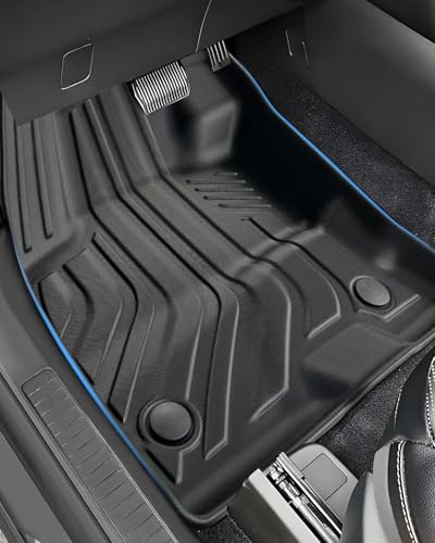 Tapis de sol pour Ford Kuga MK3 étanches avec rebord élevé anti-dérapant en TPE
