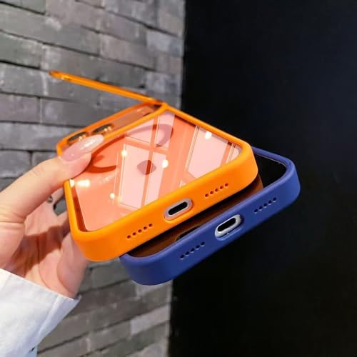 Étui magnétique avec support objectif métal iPhone 12 protection verre - 5