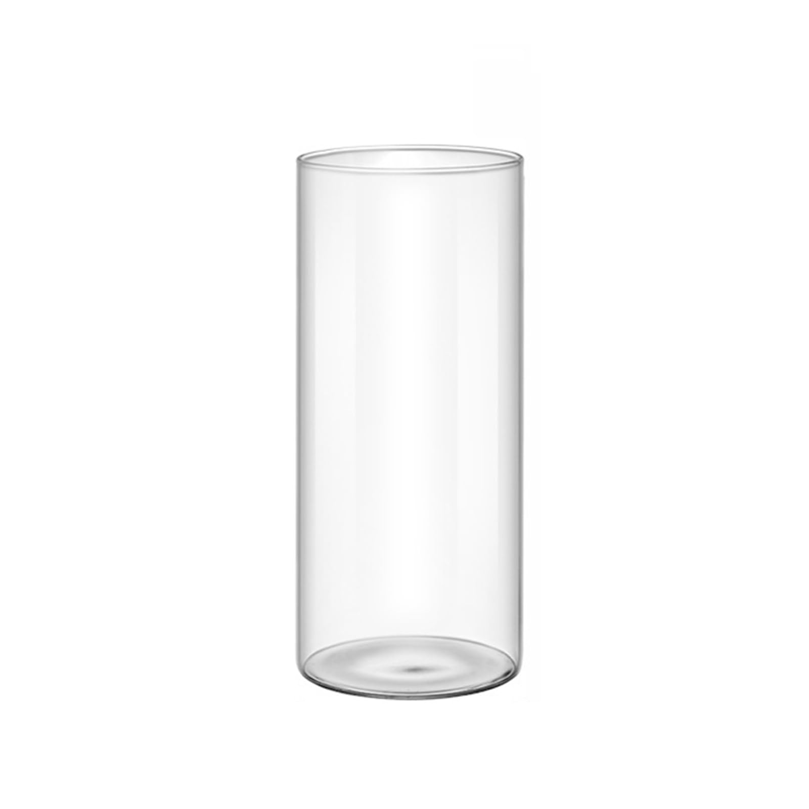 Kalttoy Multicolor Modern Clear Glass Flower Vase Glass Cylinders Vase Florals Container Flower Elegant Table Centerpieces Decorations Small