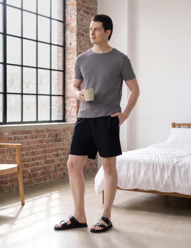 Image of Symbol Premium Men's Pack of 2 100% Cotton Super Soft Solid Boxers | Elasticated Waistband | Dual Side Pockets | Available in Plus Sizes