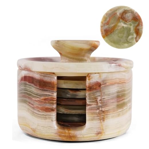 Luxury Earthen Crafts Marble Coasters