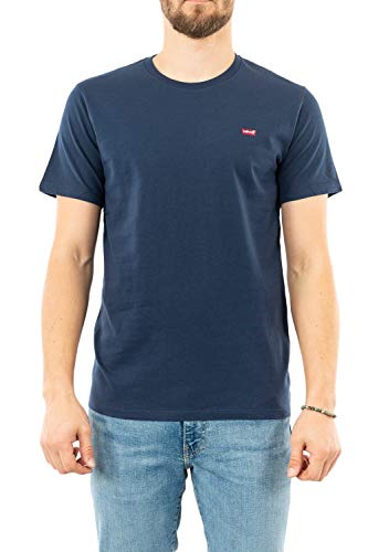 Levi's Ss Original Housemark Tee Camiseta, Cotton Patch Dress Blues, XL para Hombre