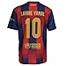 LeenBD Barcelona #10 Yamal 25/26 Home Kids Soccer Jersey Shirts Football Futbol Youth Sizes (Blue/Red,152)