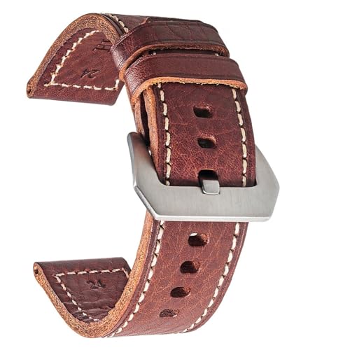 Bracelet montre cuir vachette résistant pour remplacer un bracelet usé avec élégance