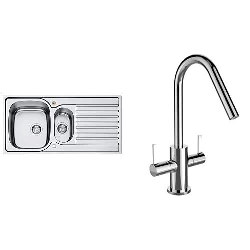 Buy Bristan SK INXRD1.5 SU INOX 1.5 Kitchen Sink Universal, Steel with