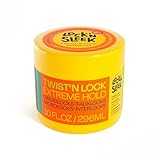 LOCK'N SLEEK Twist'N Lock Gel, Extreme Hold Re-twists Gel for Dreadlocks, Faux Locs, Interlocks, Microlocks, Flake Free 10oz