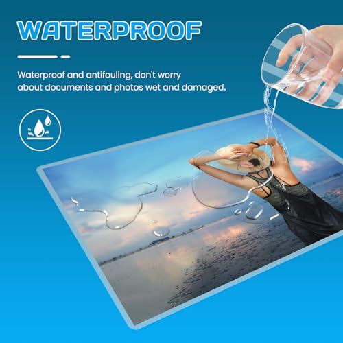 Image of CAREGY 150 Pack Laminating Sheets, Hold 11 x 17 Inch Sheet, 3 Mil Clear Thermal Laminating Pouches 11.5 x 17.5 Inch Lamination Sheet Paper for Laminator, Round Corner