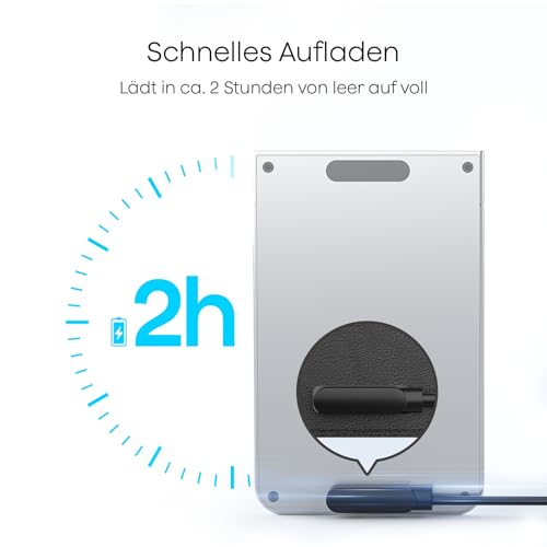 Zubehör-Set für Plaud Note KI Digitales Diktiergerät, einschließlich eines 60 cm Langen magnetischen USB-C-Ladekabels und eines Magnetrings