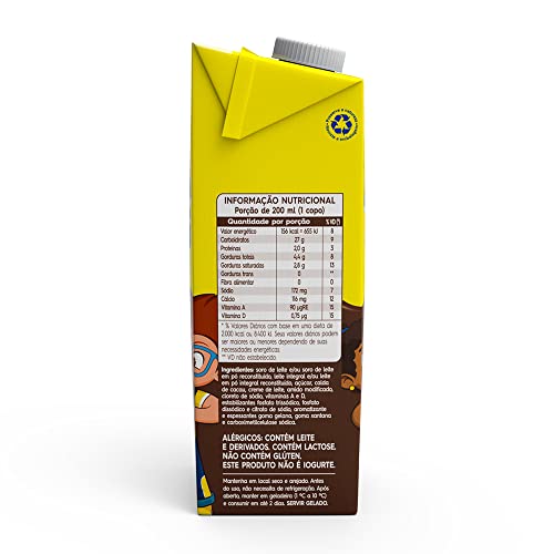 Achocolatado Pirakids 1L