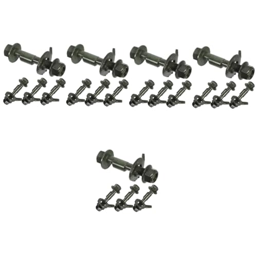 Kit de réglage de camber 20 pièces et boulons excentriques d'alignement pour voiture