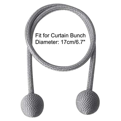 Borlas para Ventanas OUdini Estilo Clásico en Cuerda Gris Alta Resistencia 7