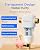 Waterdrop Spin Down Sediment Filter, 50/200 Micron Reusable Whole House Water Filter Sediment System, Flushable Pre-Filter System for City/Well Water,1" MNPT + 3/4" FNPT