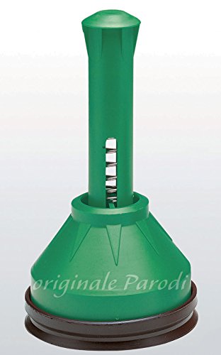 Sturalavello, sturalavandino, stura lavello a molla NUOVO ASCO doppia azione: aspira e comprime, stura lavandino, sturalavello a molla manico in pvc resistente, sturalavello indistruttibile, art. 132