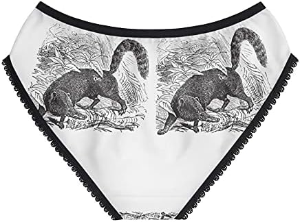 Coati Panties, Coati Underwear, Briefs, Cotton Briefs, Funny Underwear, Panties For Women