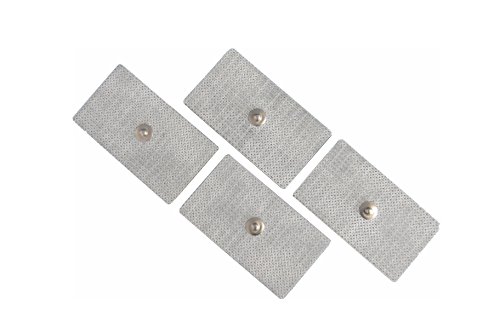 Fiab Spa Pg473 Elettrodi Riposizionabili per Elettrostimolazione, Rettangolari, 45Mm X 80Mm