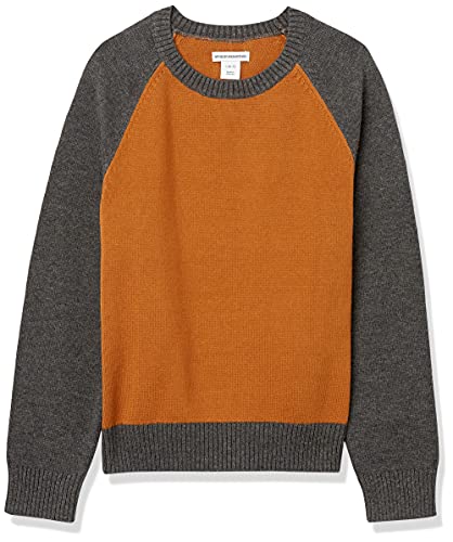 Jersey con cuello redondo para niño confeccionado en punto selecto con acabados elásticos